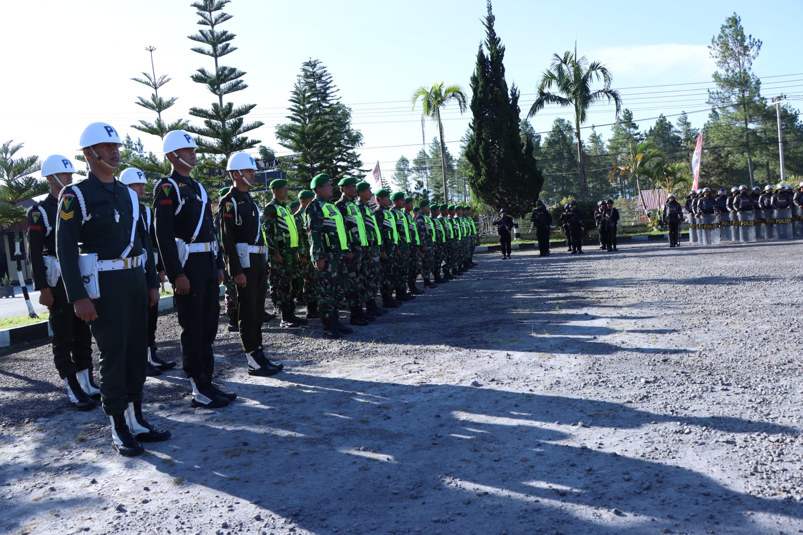 Apel Bersama Sinergitas TNI-POLRI Menjelang Pemilu Tahun 2024 Di ...