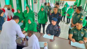 Kodim 0119/BM Gelar Bakti Kesehatan Donor Darah