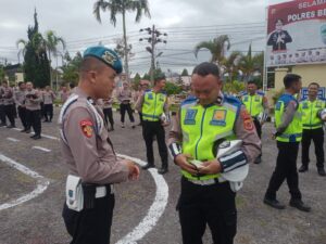 Opsgaktiblin, Propam Polres Bener Meriah Cek Sikap Tampang Dan Cek Urin Personil Polres Bener Meriah