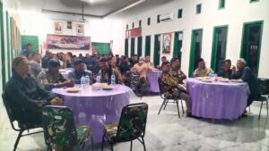 Meriahkan HUT KE 78 TNI, Kodim 0119/BM Nobar Pagelaran Wayang Kulit