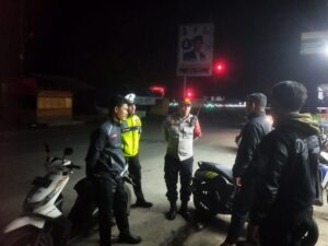 Polres Bener Meriah Melakukan Patroli Malam Untuk Cegah Gangguan Kamtibmas dan Balap Liar