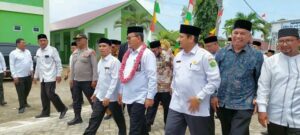 Rektor IAI Almuslim Aceh, Dr. Nazarudin, MA Mengisi Tausiah Maulid Nabi Muhammad SAW MTsN 1 Bireuen.