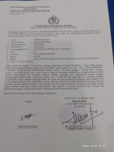 Dua Mahasiswi UIN Ar-Raniry Jadi Korban Penipuan Berkedok Giveaway, 21 Oktober 2023.