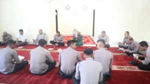 Tingkatkan Keimanan dan Ketaqwaan Kepada Allah, Polres Bener Meriah Gelar Bimbingan Rohani dan Mental