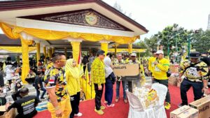 Mantan Panglima GAM Wilayah Kota Langsa dan Aceh Tamiang Hadiri HUT Golkar ke-59