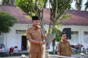 Asisten I Pimpin Apel Gabungan Kelompok I Pemkab Labuhanbatu