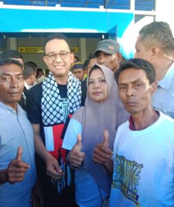 TIM Relawan AIA Kabupaten Bireuen Hadiri Pertemuan Capres Anies Baswedan Di Tanah Luas Aceh Utara