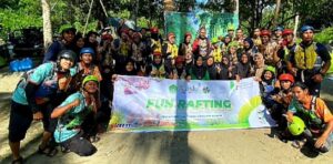 Krueng Peusangan Sangat Menjanjikan Kegiatan Fun Rafting