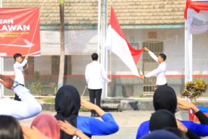 Hormati Perjuangan Para Pahlawan, Lapas Banyuwangi Gelar Upacara Bendera