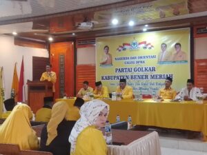 Rakerda DPD II Partai  Golkar Kabupaten Bener Meriah 