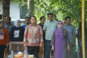 Bupati Labuhanbatu Membuka Turnamen Sepak Bola Soeratin U-15 di Kecamatan Bilah Hulu