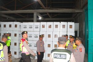OMB Seulawah di Wilkum Polres Lhokseumawe, Polisi Pastikan Kotak Suara Pemilu Aman