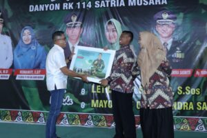 AKBP Nanang Indra Bakti, SH, SIK, Hadiri Lepas Sambut Danyon 114 Satria Musara