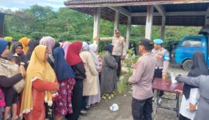 Dinas Perdagangan Bener Meriah Gelar Pasar Murah di Kecamatan Bandar, Polisi Lakukan Pengamanan