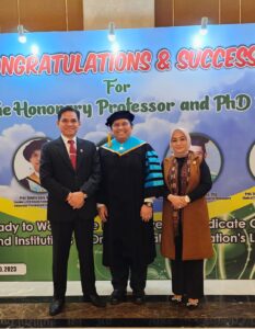 M.Nasir CPM,Selamat Atas Pengukuhan Sebagai Guru Besar Prof Sabela Gayo,SH,MH.Ph.D 