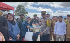 Operasi Pasar Tanggap Inflasi Aceh: Kapolres Bener Meriah bersama PJ Bupati dan Dandim 0119/ BM Berikan Dukungan Langsung kepada Masyarakat