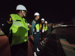 Antisipasi Guantibmas, Polres Lhokseumawe Gelar Patroli Gabungan