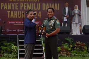 Pesan Damai Pangdam IM Untuk Pemilu Tahun 2024.