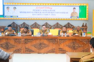 Dinas PMD Gelar Sosialisasi Sinergitas Program Pemerintah Daerah dan Desa Tahun 2024