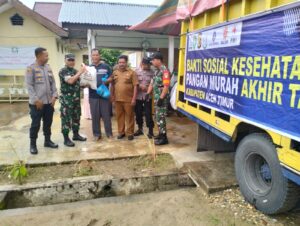 Babinsa Julok Memonitoring Kegiatan Beras Murah SPHP ( Stabilisasi Pasokan dan Harga Pangan)