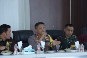 Kapolres Bener Meriah Hadiri Rapat Persiapan Pelaksanaan Peringatan HUT Kabupaten Bener Meriah Ke – 20 Tahun 2023