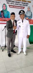 Anggota DPRK Partai Aceh, Tgk.Amryadi, S.A.P Menghadiri Pelantikan Dan Sektijab Keuchik