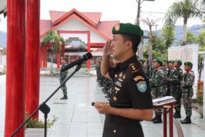 Peringati Hari Juang TNI- AD Ke-78, ratusan Prajurit Kodim 0106/Ateng dan Persit Ziarah Ke Makam Pahlawan