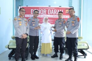 Polres Bener Meriah Gelar Donor Darah Dalam Hari Jadi Polres Bener Meriah Ke-19