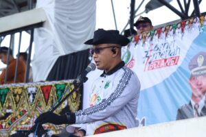 Kapolres Bener Meriah Hadiri Pembukaan Pacuan Kuda Tradisional Gayo Dalam Rangka HUT Kabupaten Bener Meriah Ke-20