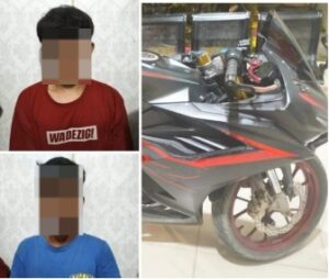 2 Orang Pelaku Begal Diamankan Tim Rajawali Sat Reskrim Polres Muara Enim