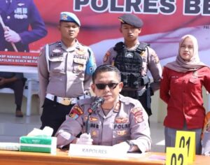 Pers Rilis Akhir Tahun, Polres Bener Meriah