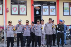 Polres Muara Enim bersama Instansi terkait Gelar Patroli Skala Besar Jelang Malam Pergantian Tahun 2024