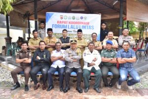 Rapat Koordinasi Polres Bireuen Bersama Forkopimda Membentuk Komitmen Dalam Memberatas Kendaraan Yang Mengunakan Knalpot Brong/Racing.