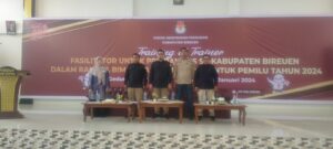 Training of trainers fasiliator ppk dan pps untuk persiapan binbingan teknis kpps untuk pemilu tahun 2024.