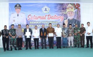 Kapolres Bener Meriah Hadiri Acara Silaturahmi Dengan Wali Nanggroe di Aula Pendopo Bupati Bener Meriah