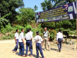 Anak-anak Antusias Dengar Motivasi Dari Anggota Satgas TMMD Reguler ke 119 Kodim 0117/Aceh Tamiang