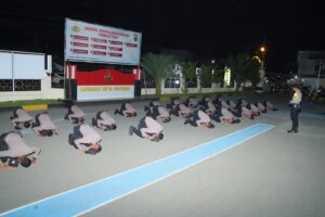 Tiba di Mapolres Lhokseumawe, Puluhan Bintara Remaja Sujud Syukur