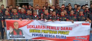 Jaga Kekondusifan Pemilu, Pemuda Merga Silima Gelar Deklarasi Pemilu Damai 2024