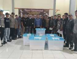 PPK Mesidah Selesai Laksanakan Rapat Rekapitulasi Hasil Penghitungan Perolehan Suara Tingkat Kecamatan 