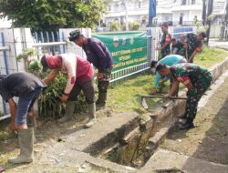 Babinsa Koramil 0201-02/MT Kodim 0201/Medan Galang Semangat Gotong Royong 