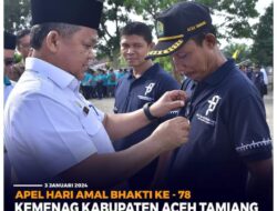 PJ. BUPATI ASRA PIMPIN APEL PERINGATAN HAB KE-78