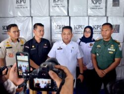 H-40 JELANG PEMILU, PJ. BUPATI ASRA TINJAU GUDANG LOGISTIK GUNA PASTIKAN KESIAPAN PELAKSANAAN