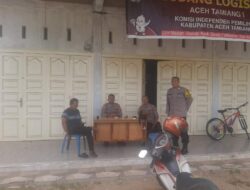 Pengamanan dan Pengecekan Gudang KIP Kabupaten Aceh Tamiang