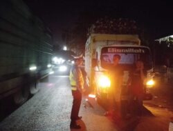 Satlantas Polres Aceh Tamiang Laksanakan Patroli Rutin Pastikan Kamseltibcarlantas