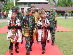 Kunjungan Kerja Tim Wasev Mabes TNI Ke Lokasi TMMD Reguler Ke-119 Kodim 0117/Aceh Tamiang.