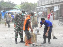 Karya Bakti, Kodim 0117/Aceh Tamiang Gelar Bersih Pasar Tradisional Dalam Rangka TMMD Reguler ke -119 TA 2024.