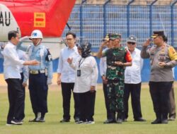 Plt. Bupati Ellya Rosa Siregar Dampingi Presiden Jokowi Tinjau Harga Pangan di Pasar Glugur Rantauprapat