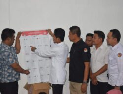 Pj Walikota Tinjau Proses Pelipatan Surat Suara Pemilu