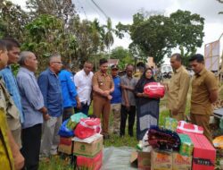 Pemerintah Kota Langsa Bantu Korban Kebakaran Di Desa Sungai Pauh Induk Kecamatan Langsa Barat