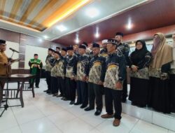 Pelantikan Pengurus Da’i Kota Langsa Periode 2023-2028